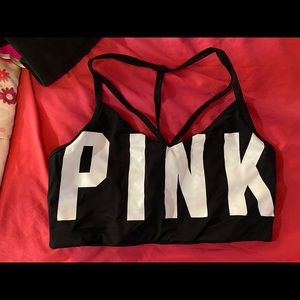 SOLD OUT Victoria’s Secret PINK Sports Bra Black Large